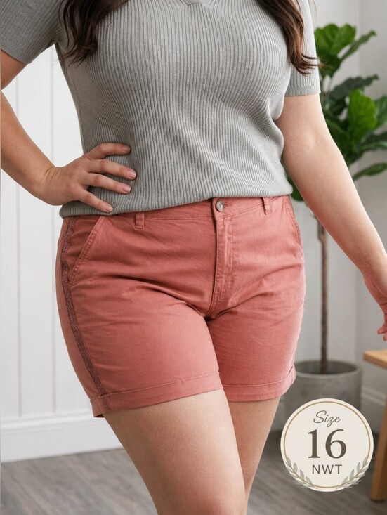 new directions Pants - new directions Ginger Root Women’s Casual Shorts